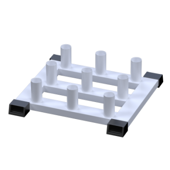 Стойка для грифов Sabirgym SG023 васил - штанги-гири-гантели.рф