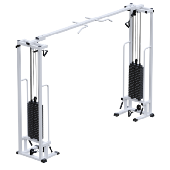 Кроссовер на базе реабилитационного тренажера стек 2х100 кг Sabirgym SG083.2*100*2200 екатеринбургспорт - штанги-гири-гантели.рф