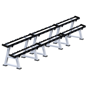 Гантельная стойка на 18 пар Sabirgym SG103 - штанги-гири-гантели.рф