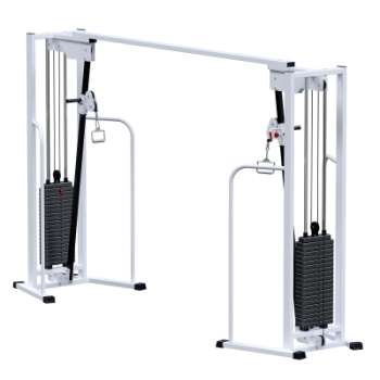 Кроссовер на базе блочной рамы (стек 2х90 кг) Sabirgym SGINVAR081.2х90 реабилитация s-dostavka - штанги-гири-гантели.рф