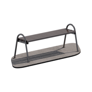 Скамья деревянная Sabirgym SGLS002 парковая - штанги-гири-гантели.рф