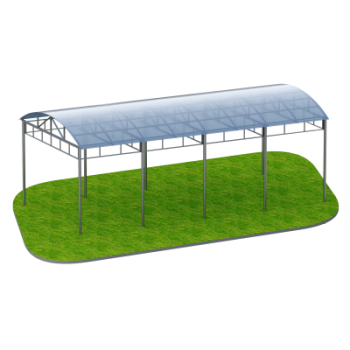Теневой навес Sabirgym SGMS307 black step - штанги-гири-гантели.рф