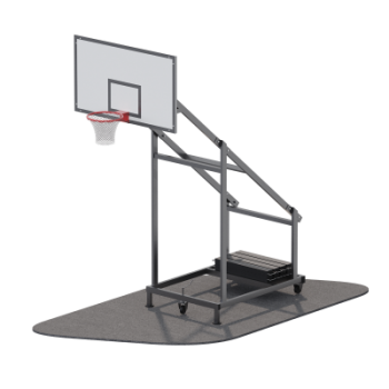 Мобильная баскетбольная стойка Sabirgym SGMS710 для улицы - штанги-гири-гантели.рф