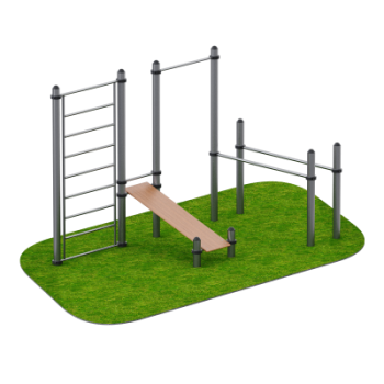 Атлетический комплекс для улицы Пелея Sabirgym SGWOK203 proven quality - штанги-гири-гантели.рф