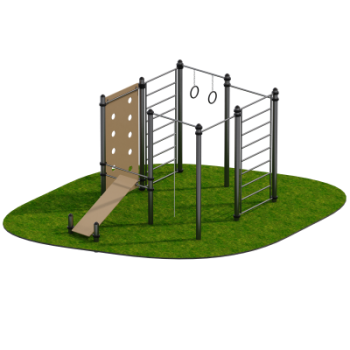 Гимнастический комплекс уличный Sabirgym SGWOK211 - штанги-гири-гантели.рф
