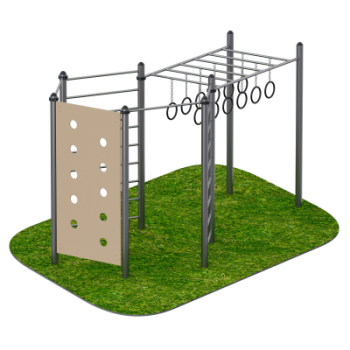 Спортивный уличный комплекс шестигранный Sabirgym SGWOK222 - штанги-гири-гантели.рф