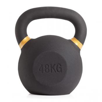 Гиря чугунная с цветным кольцом 48 кг (модель: К-3) VictoryFit VF-KCR480 спортдоставка - штанги-гири-гантели.рф