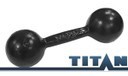 Гантель Titan чугунная литая 6 кг - штанги-гири-гантели.рф