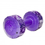 Гантель виниловая 1,5 кг фиолетовый перламутр - штанги-гири-гантели.рф